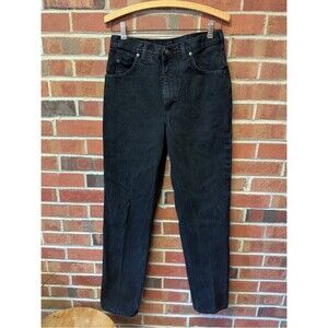 Lands' End Women’s Regular Fit Black Jeans